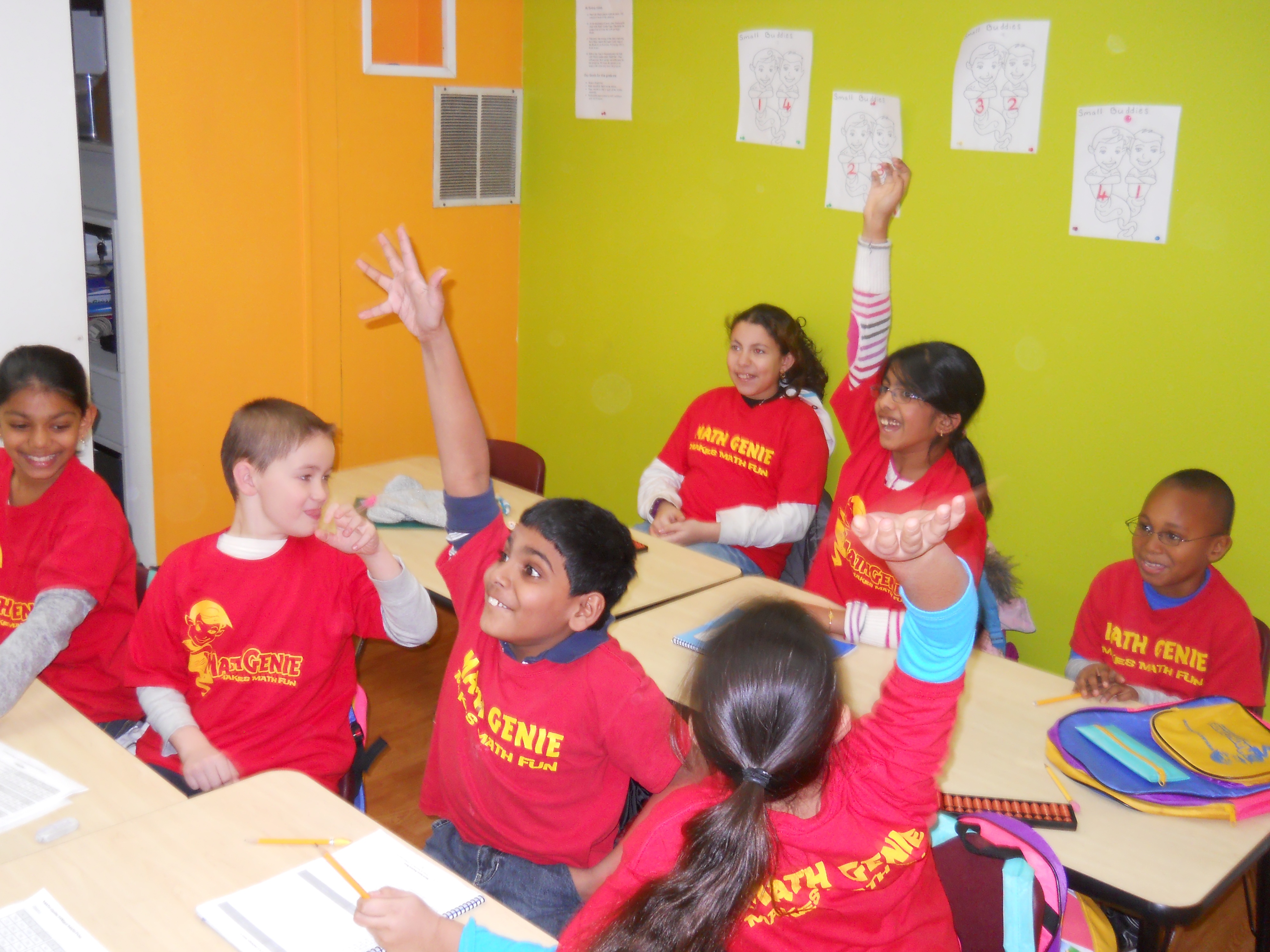 Math Genie students excited to do Mental Math! Come join the Math Genie Team Math Genie students excited to do Mental Math! Come join the Math Genie Team