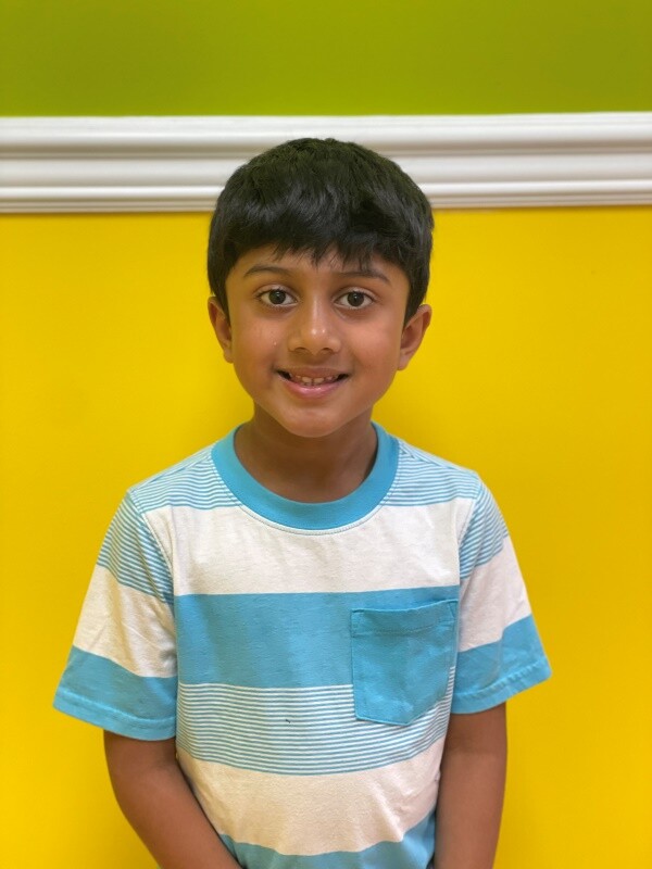 Yogi, Genie Academy student