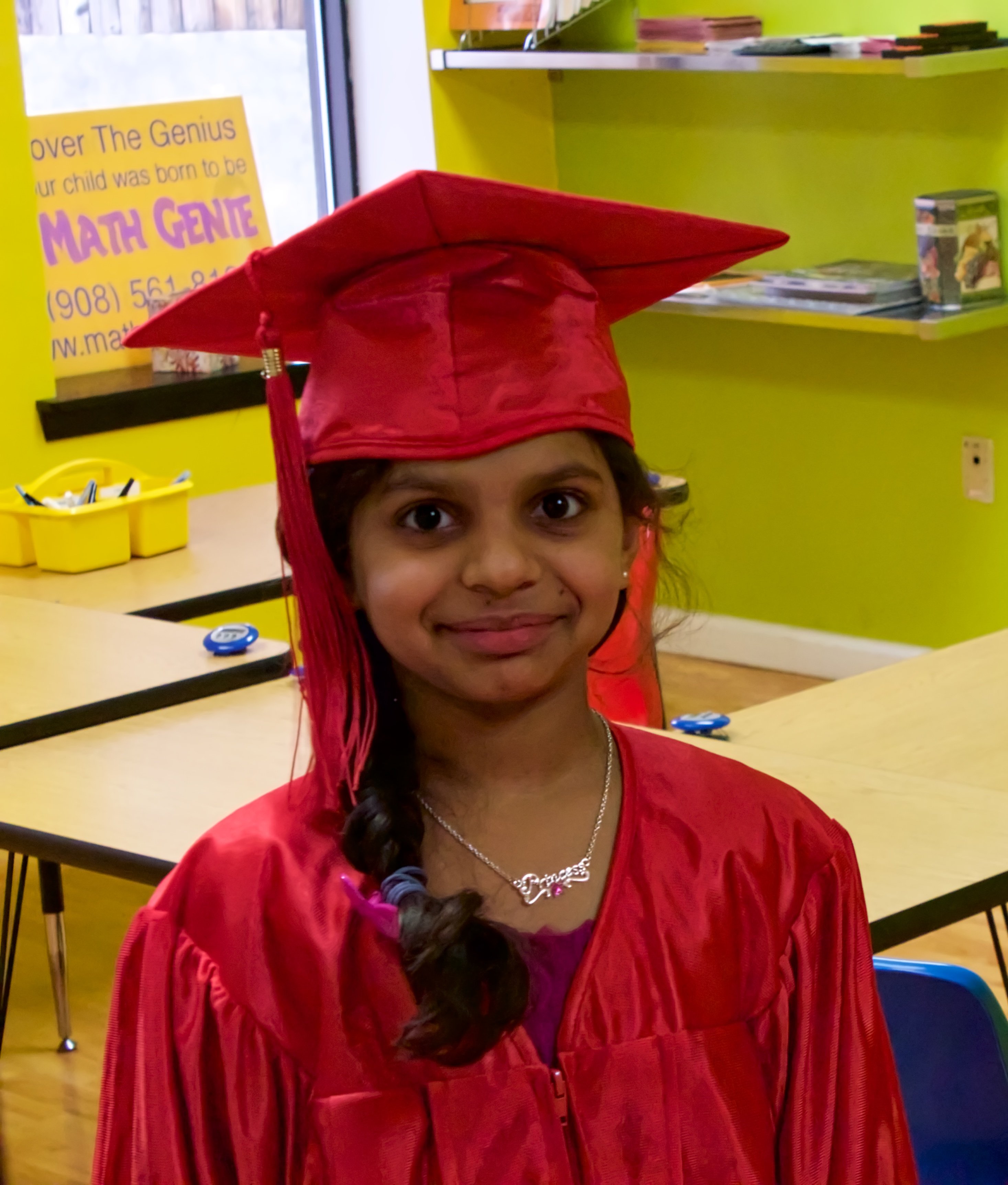 Ghazal, Genie Academy student