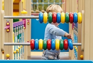 Abacus helps child