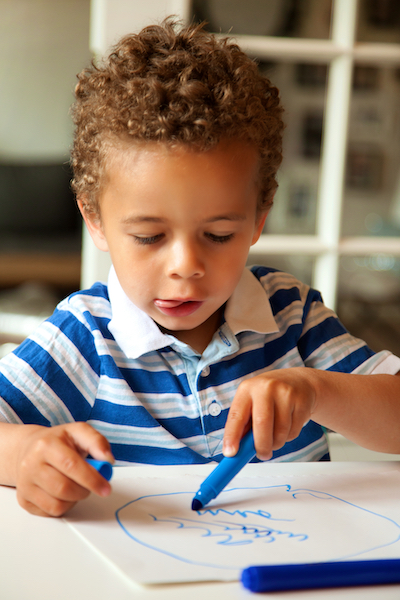 Drawing makes all the difference for kids