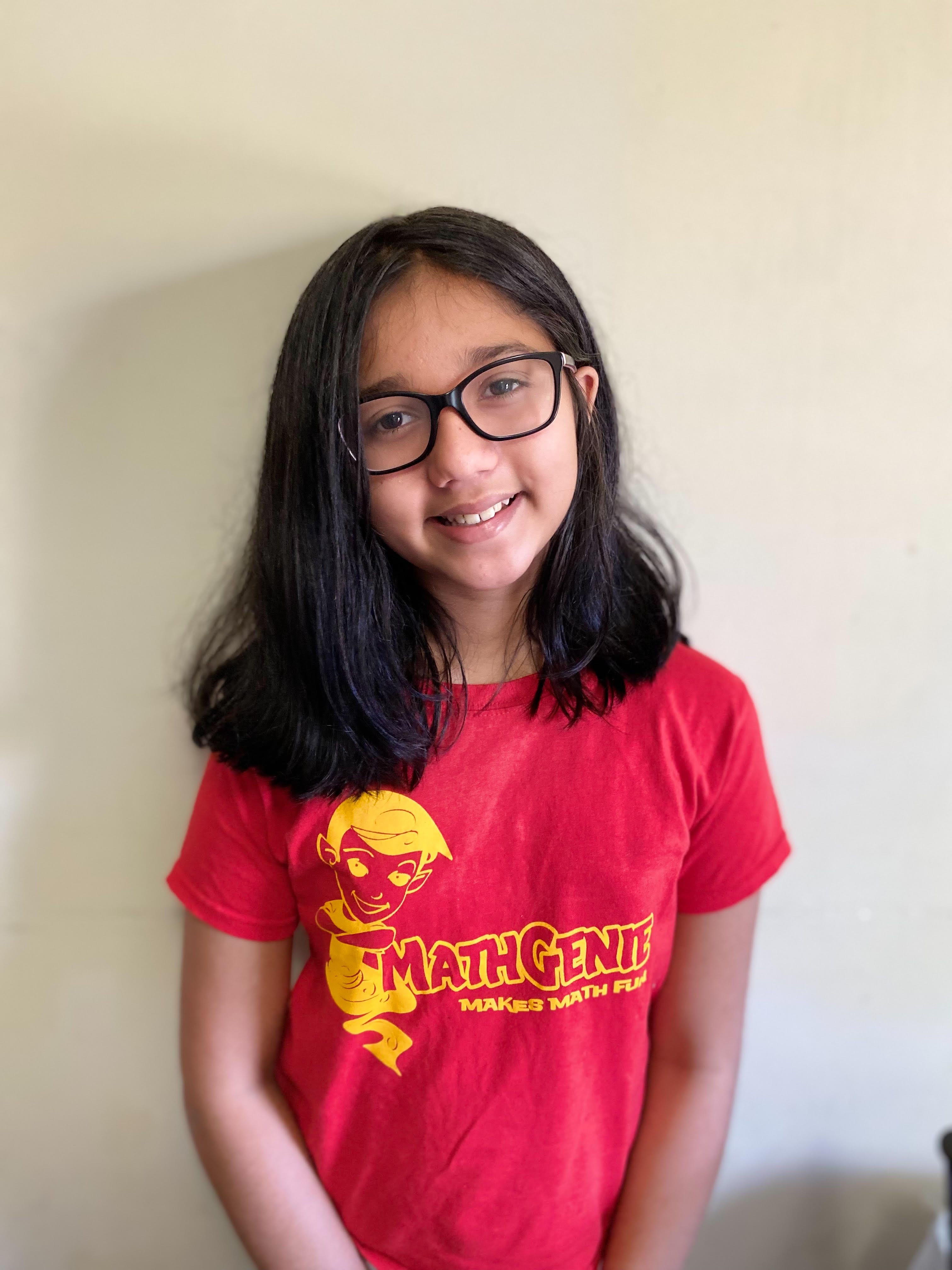 Chiranshi 5th Grade Student In 6th Grade, Genie Academy success story