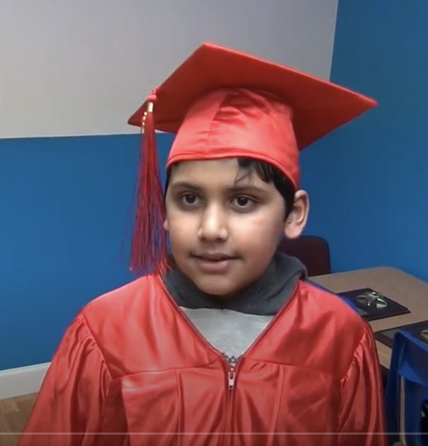 Jay, former Kumon student now at Genie Academy