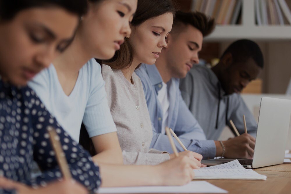 Writing high school